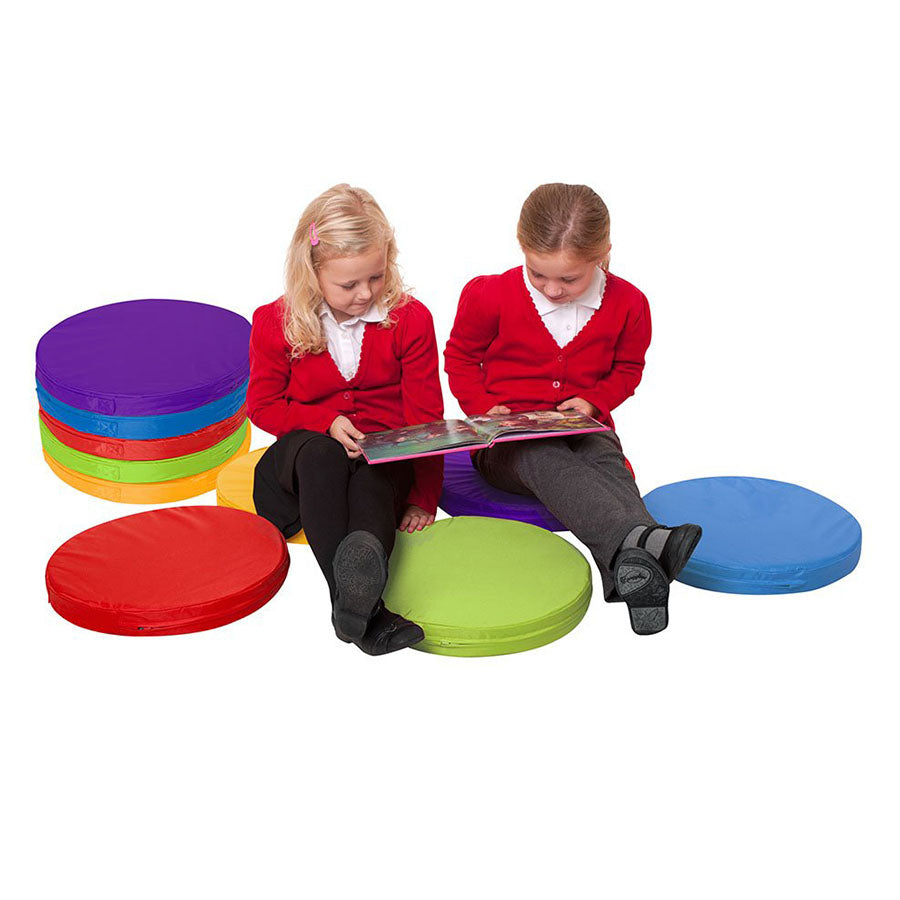 Foam Carry Cushions Multi (Bag Of 10)