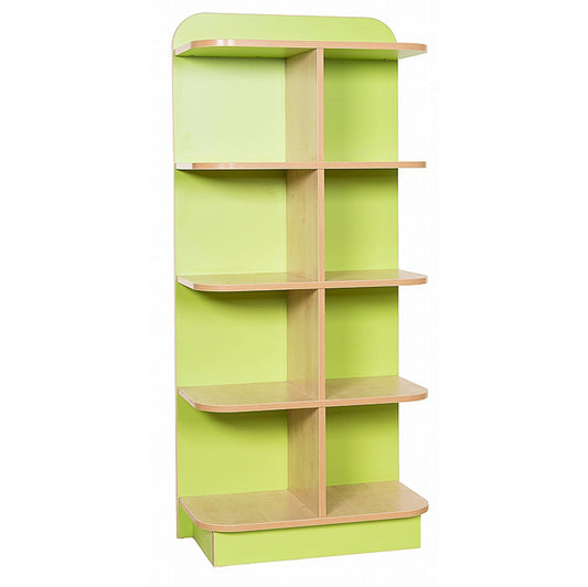 KubbyClass® D-End Cap Library Bookcase (6 Heights)