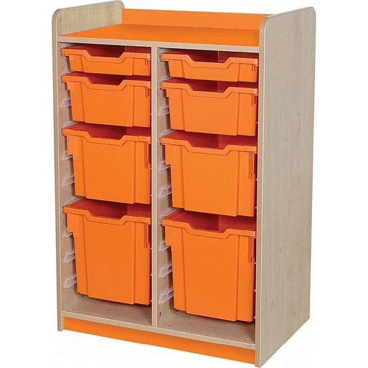 KubbyClass® - 2 Shallow, 2 Deep, 2 Extra Deep & 2 Jumbo Tray Double Unit