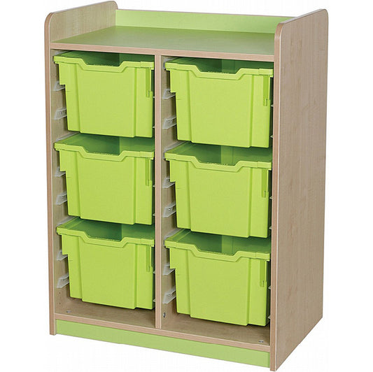 KubbyClass® - 6 Extra Deep Tray Double Unit