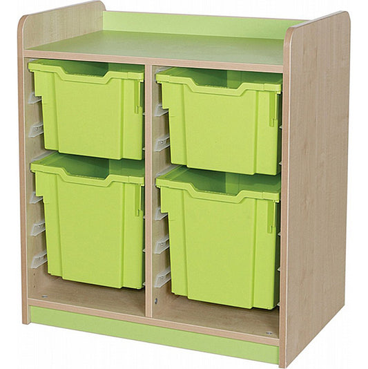 KubbyClass® - 2 Extra Deep & 2 Jumbo Tray Double Unit