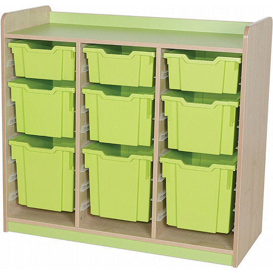 KubbyClass® - 3 Deep, 3 Extra Deep & 3 Jumbo Tray Triple Unit