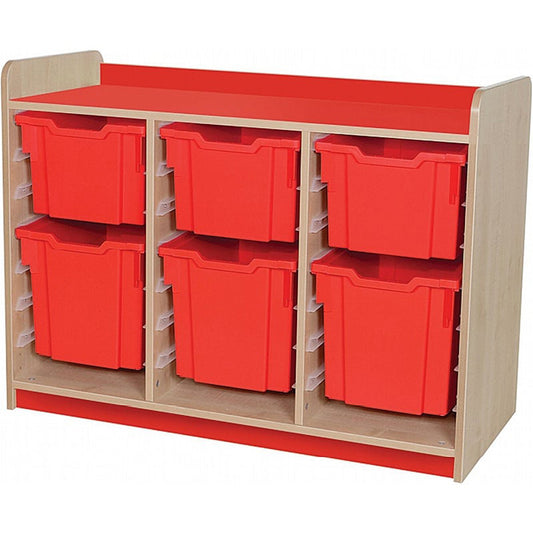 KubbyClass® - 3 Extra Deep & 3 Jumbo Tray Triple Unit