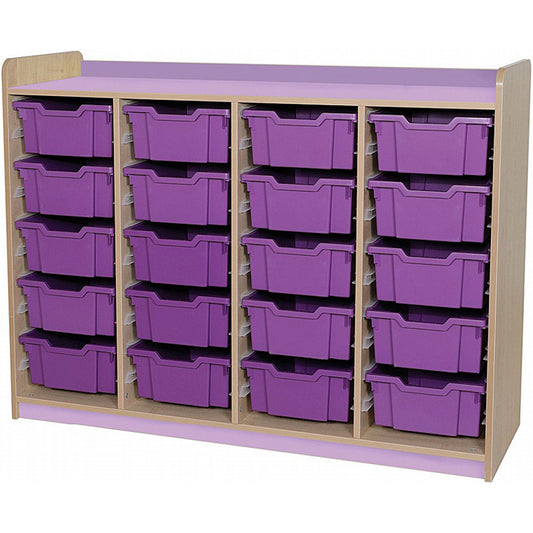 KubbyClass® - 20 Deep Tray Quad Unit
