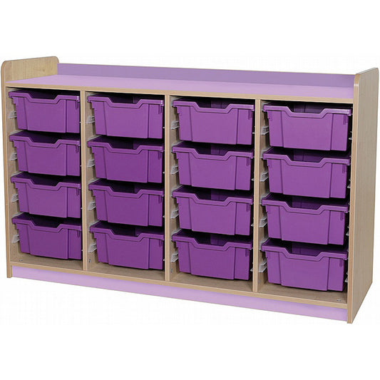 KubbyClass® - 16 Deep Tray Quad Unit