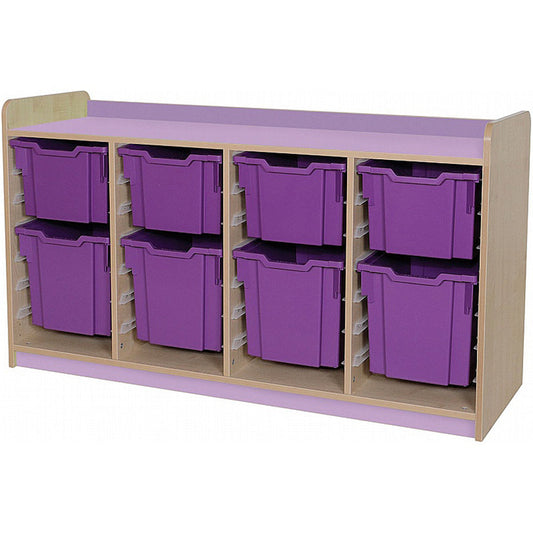 KubbyClass® - 4 Extra Deep & 4 Jumbo Tray Quad Unit