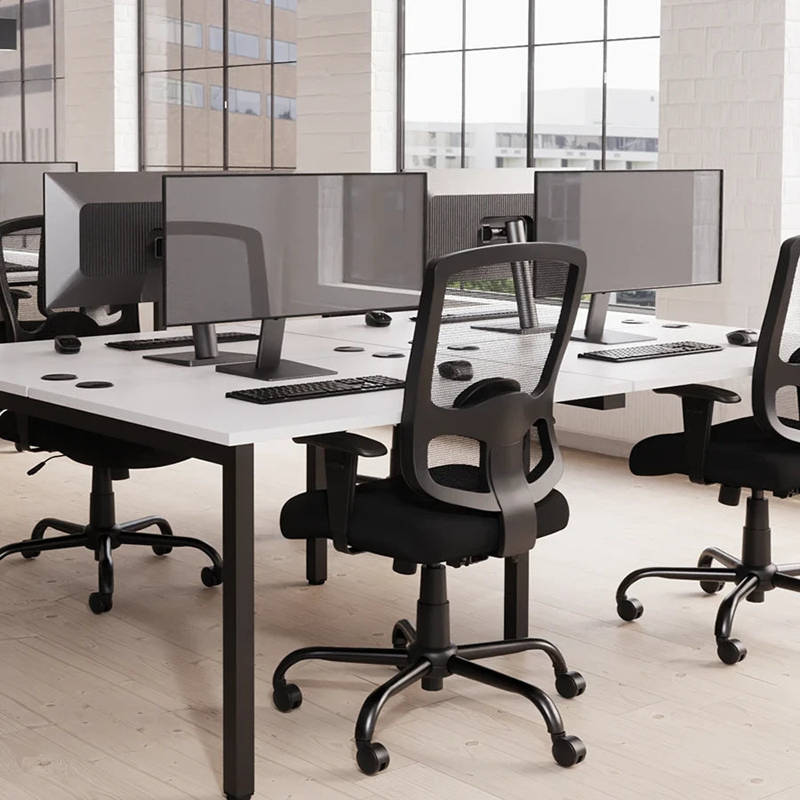 Portland HD High Back Heavy Duty Task Operator Office Chair with Arms