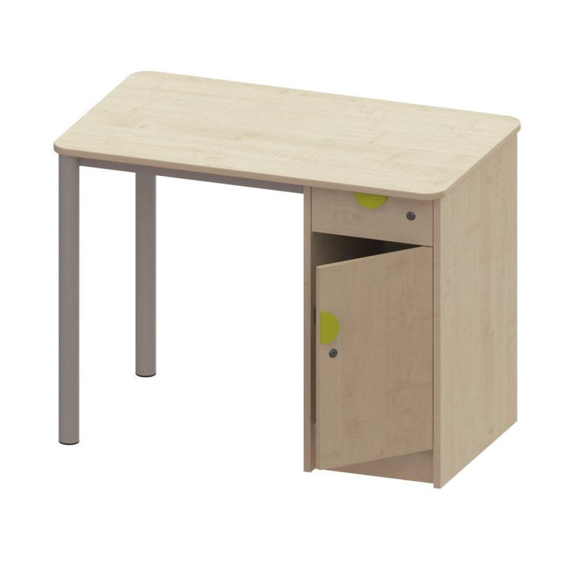 Trudy Teachers Desk With Right Or Left Hand Cupboard