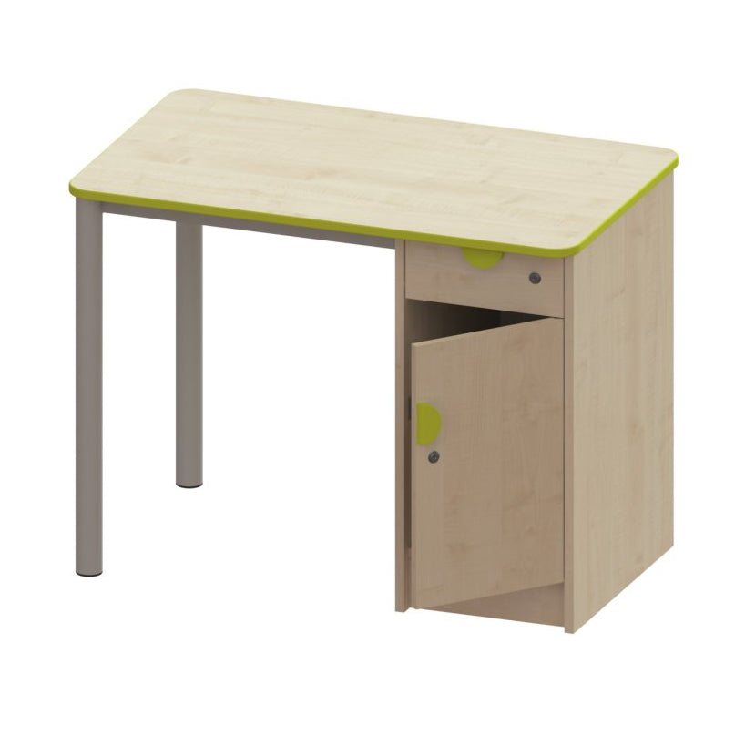 Trudy Teachers Desk With Right Or Left Hand Cupboard