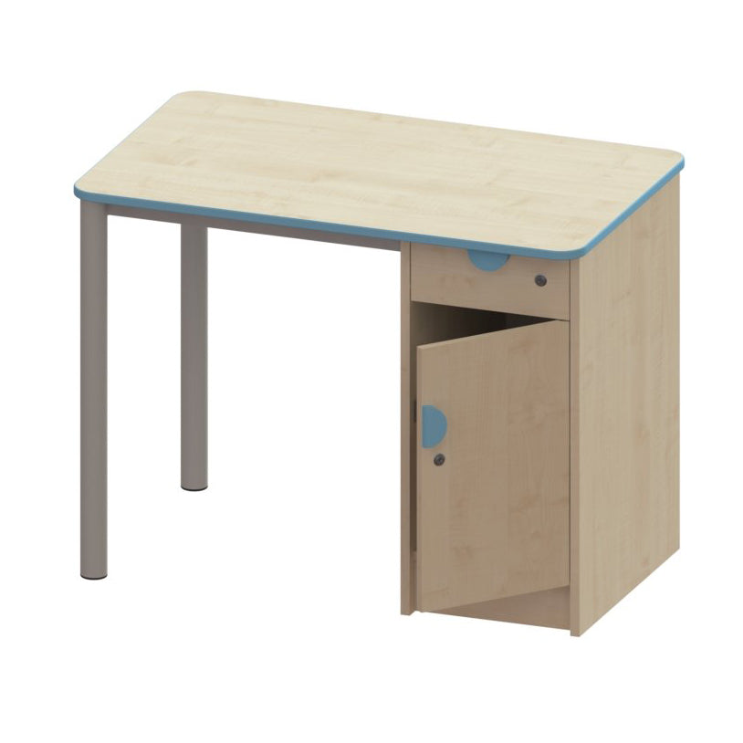 Trudy Teachers Desk With Right Or Left Hand Cupboard