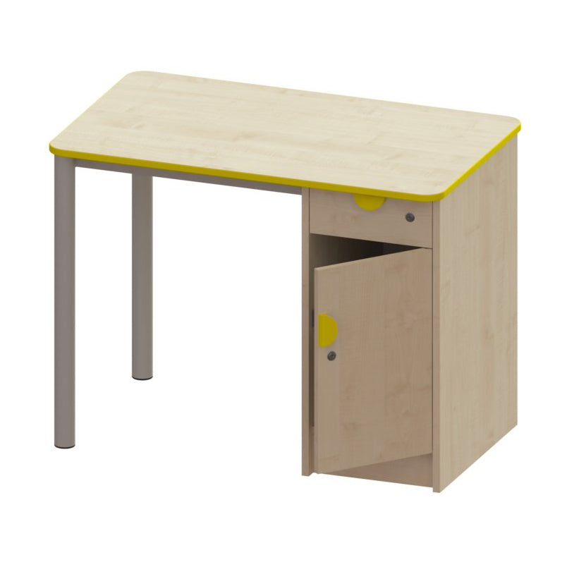 Trudy Teachers Desk With Right Or Left Hand Cupboard