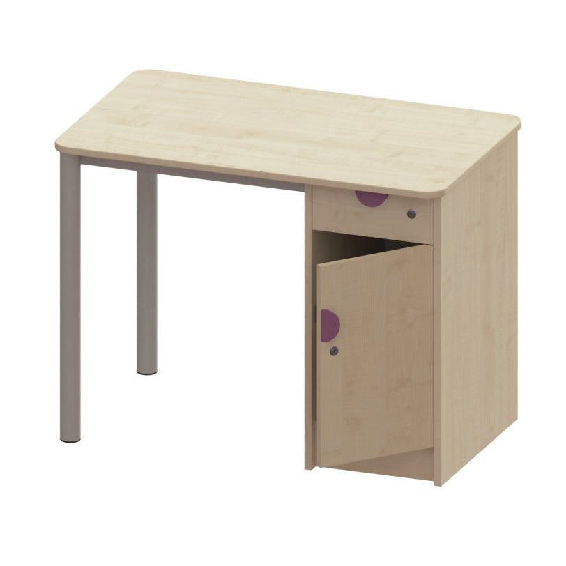Trudy Teachers Desk With Right Or Left Hand Cupboard