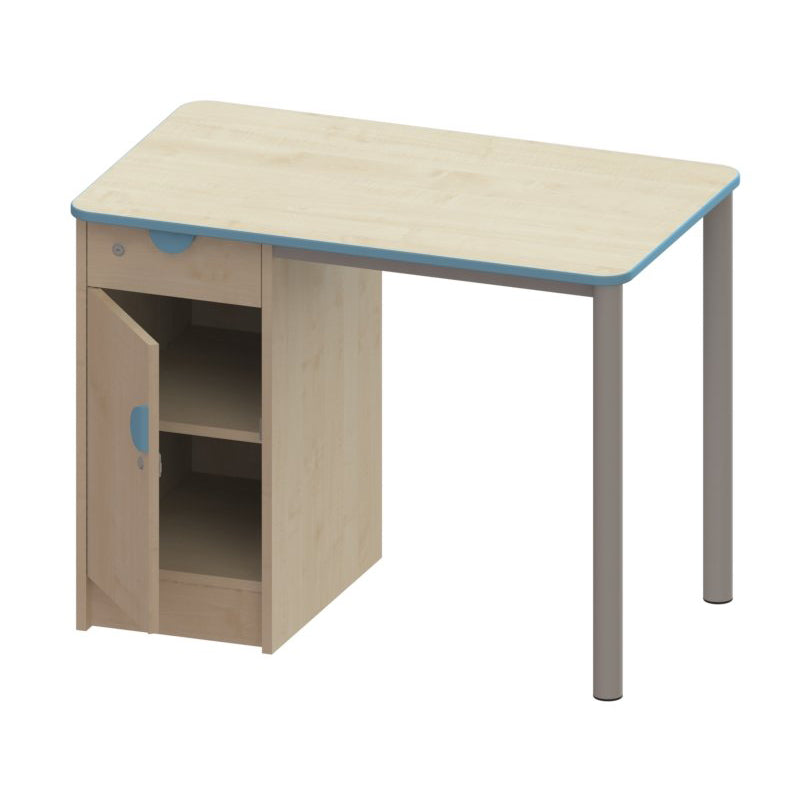 Trudy Teachers Desk With Right Or Left Hand Cupboard