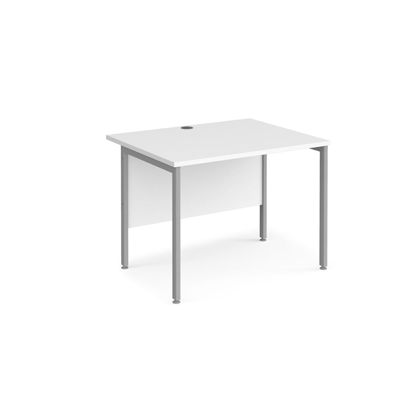 Maestro 25 H Frame Straight Desk  (Available in 6 sizes)