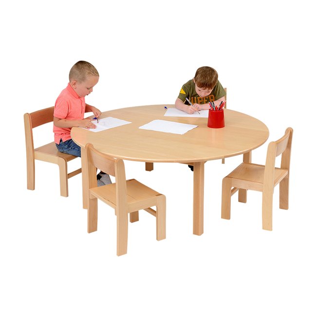 Circular Table Solid Beech