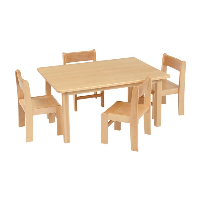 Rectangular Table Solid Beech