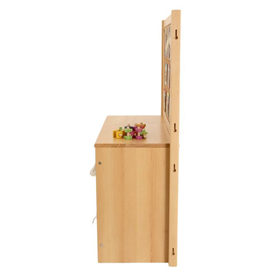 Rs Angled Tidy With Trays & Cork Divider