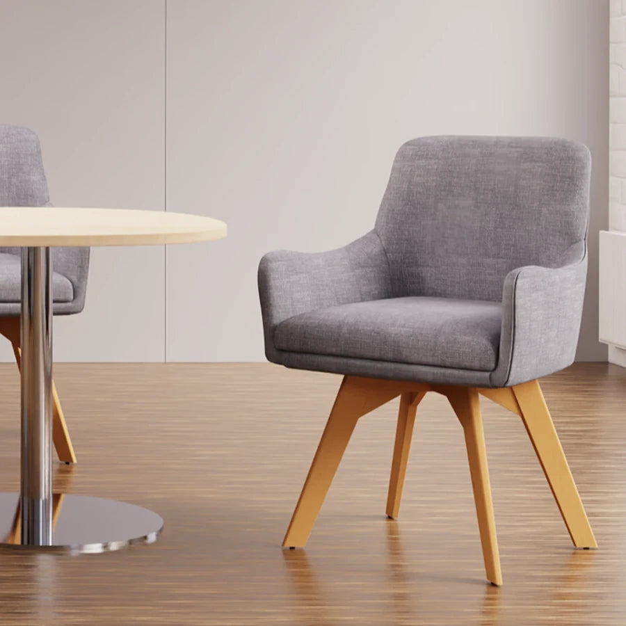 Carmen Wooden Leg Visitor Chair