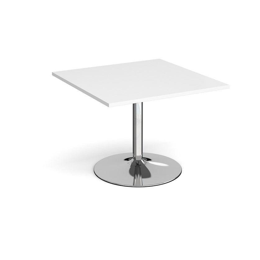 Trumpet Base Boardroom Square Extension Table