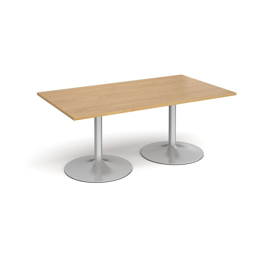 Trumpet Base Boardroom Rectangular Table (Available in 1800 or 2000mm)