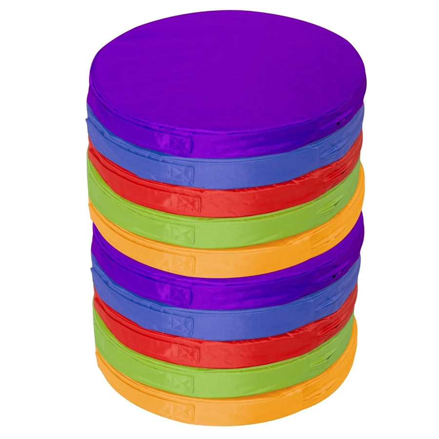 Foam Carry Cushions Multi (Bag Of 10)