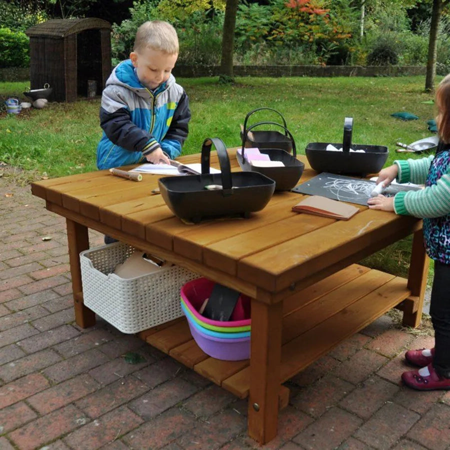 Large Square Table Workstation