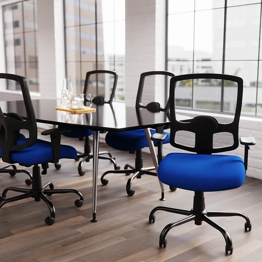 Portland HD High Back Heavy Duty Task Operator Office Chair with Arms