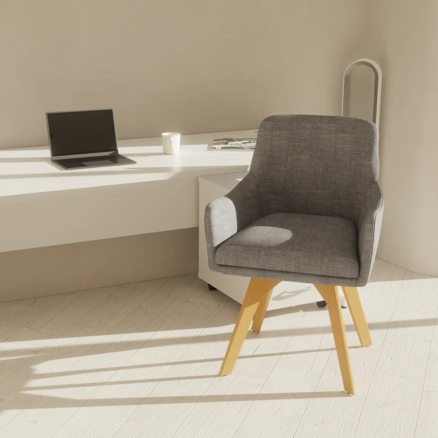 Carmen Wooden Leg Visitor Chair