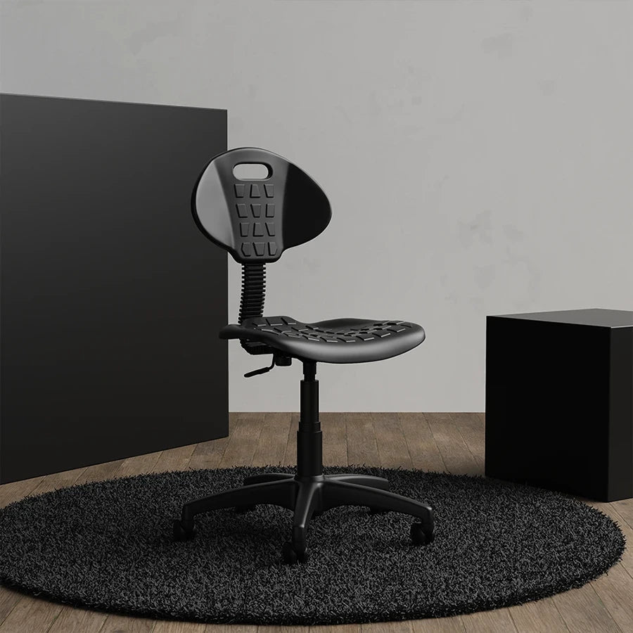 Malaga Polyurethane Medium Back Task Operator Office Chair