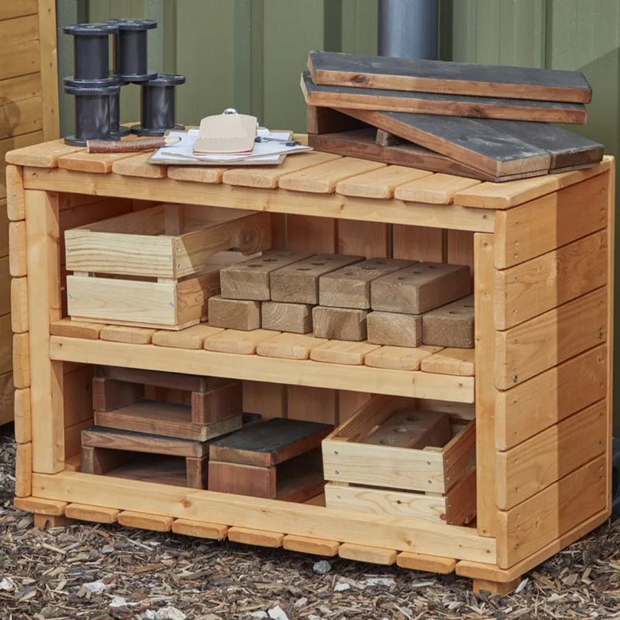 Simple Outdoor Shelving - Pack of 2