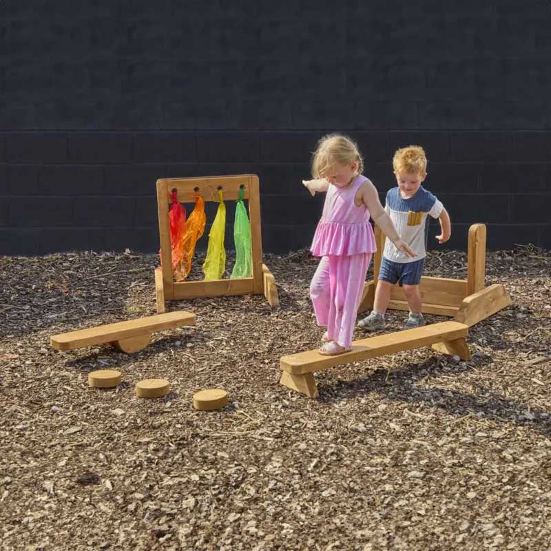 Super Twos' Beefy Teeter Totter Course