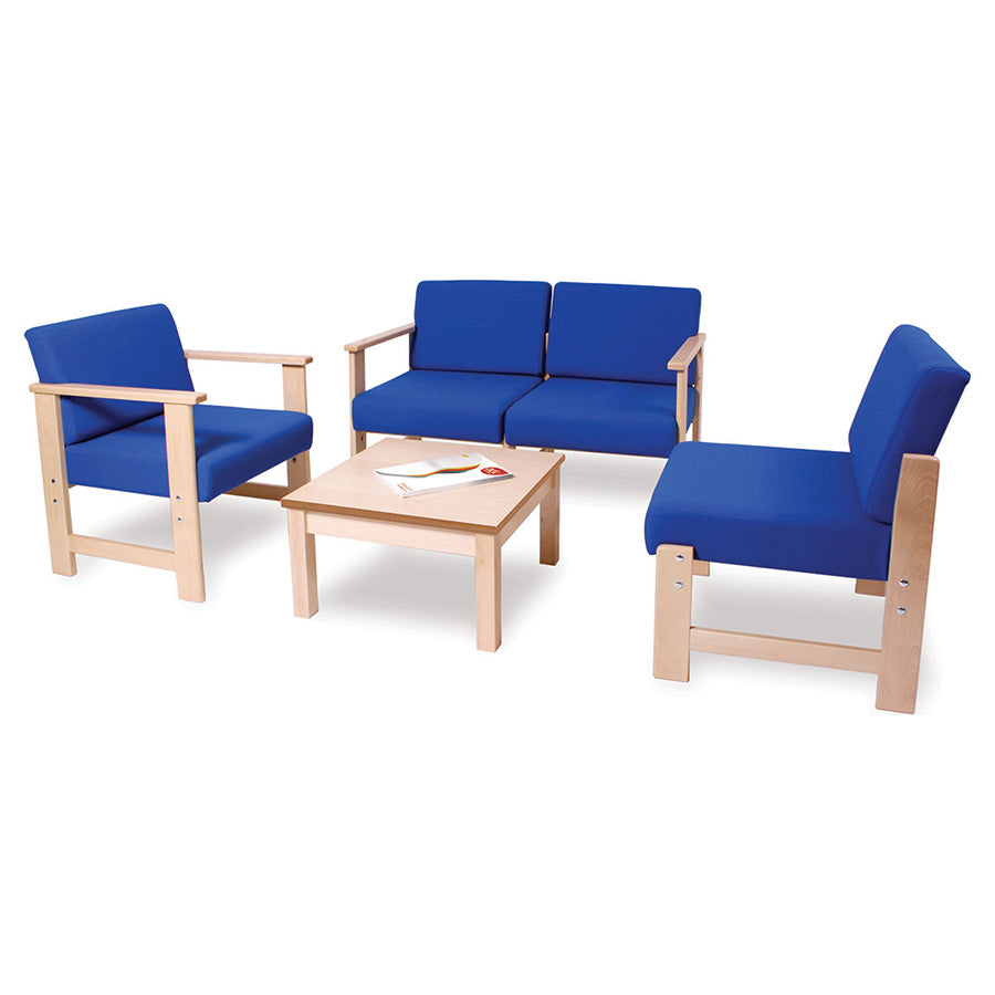 Easy Wooden Frame Square Coffee Table