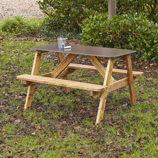 Flat Surface Writing Bench