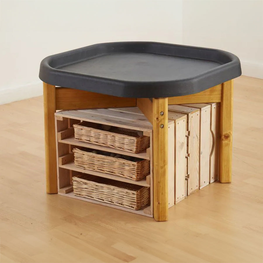 Mini Wooden Tuff Spot Stands - Set of 3