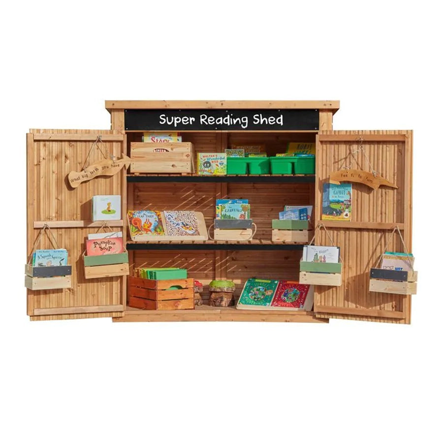 Wide Curriculum Shed - Reading
