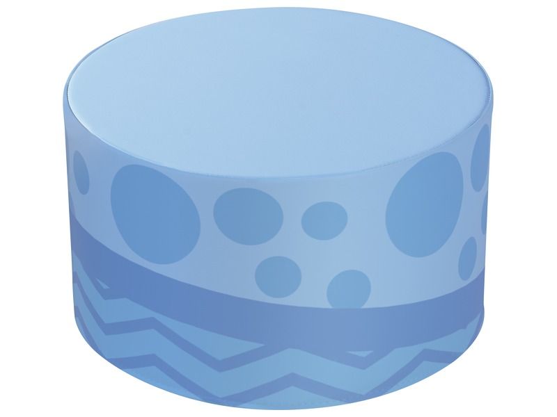 Graphic Decorative Pouffe