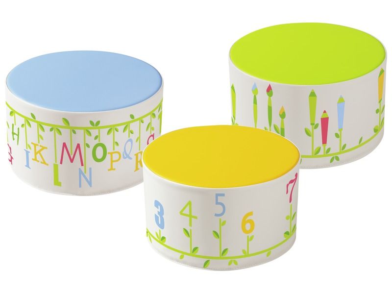 School Decorative Pouffe Maxi Pack