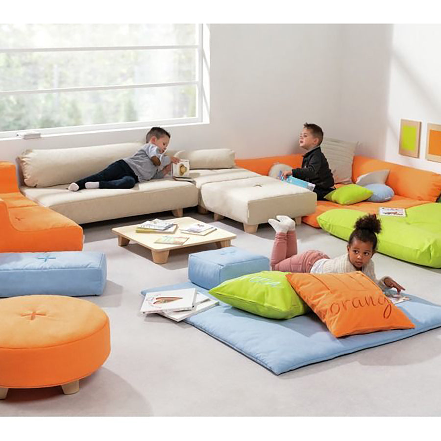 Low Table With Wooden Legs