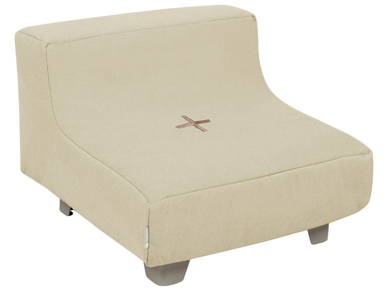 Low Chair With Cocoon Comfort Metal Legs
