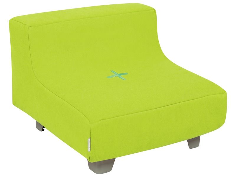 Low Chair With Cocoon Comfort Metal Legs