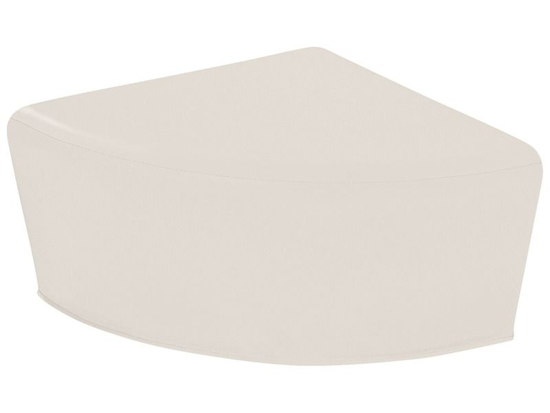 Quadrant Pouffe Organic Basic H: 25 Cm