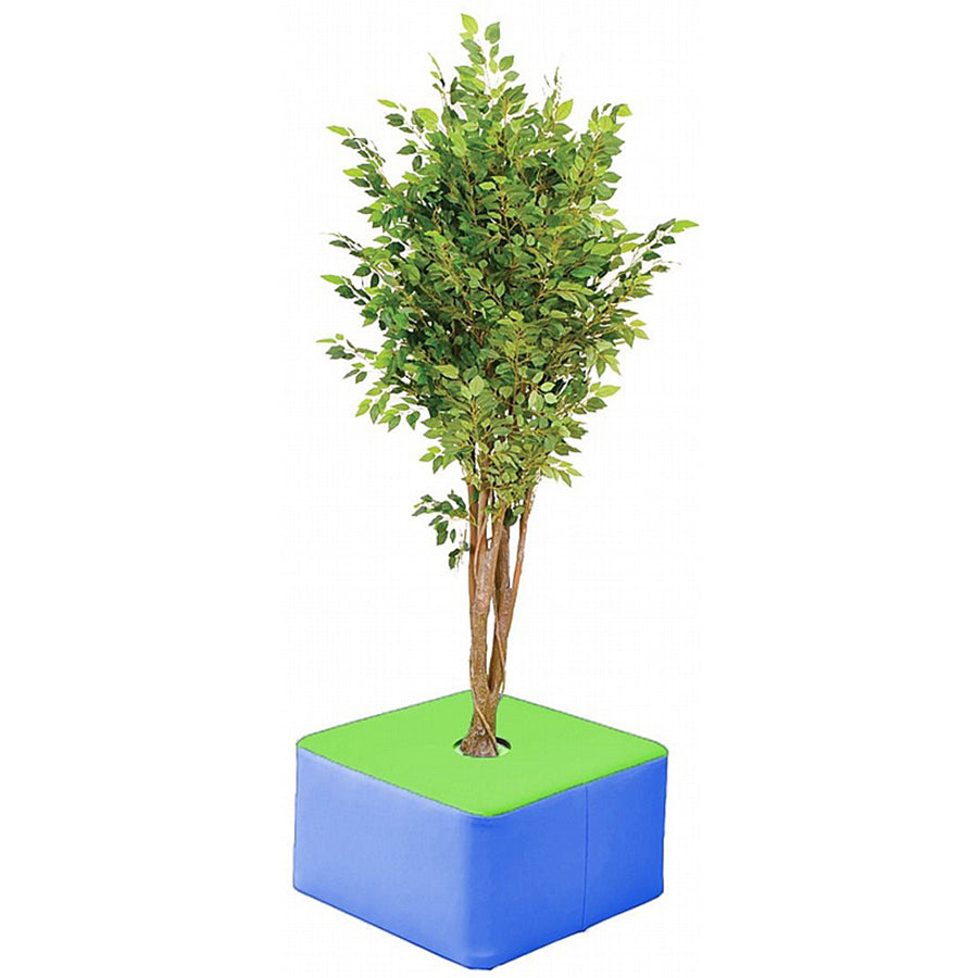 Acorn Island Tree Square Apple & Cobalt Vinyl Colour Seat