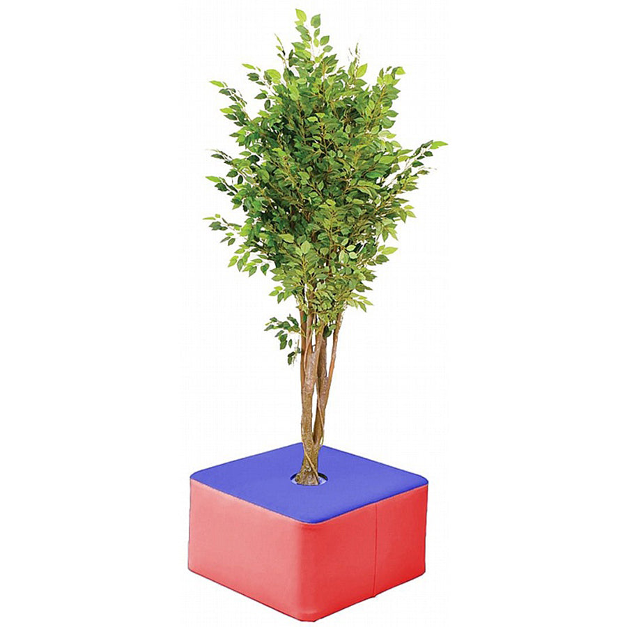 Acorn Island Tree Square Scarlet & Cobalt Vinyl Colour Seat