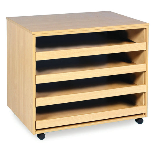 4 Sliding Drawer A1 Paper Storage