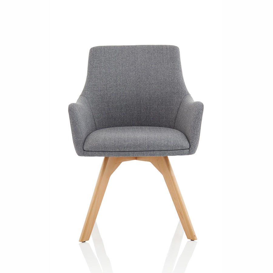 Carmen Wooden Leg Visitor Chair