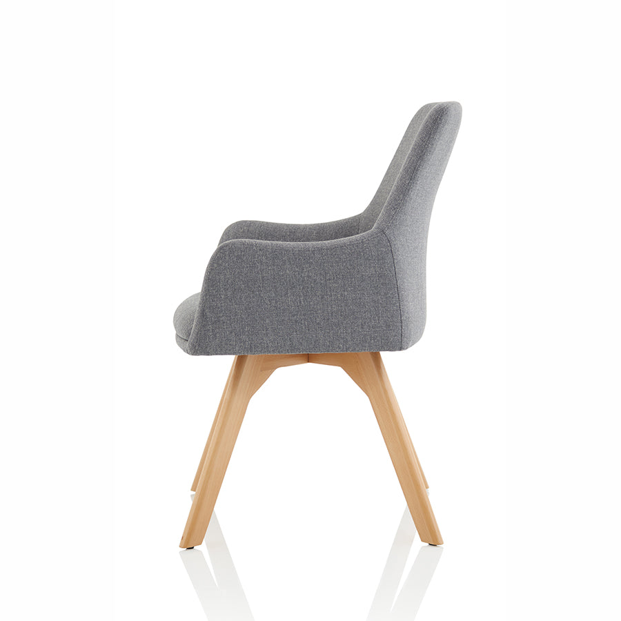 Carmen Wooden Leg Visitor Chair