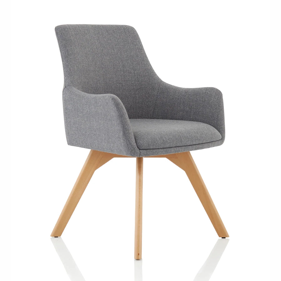 Carmen Wooden Leg Visitor Chair