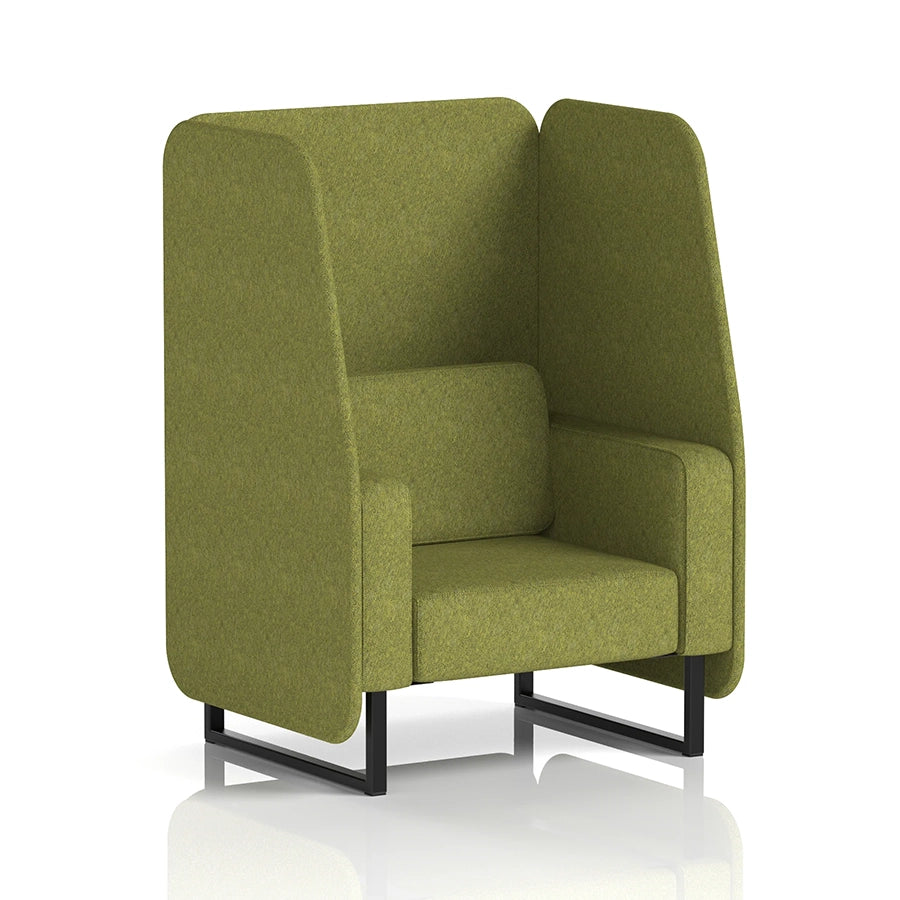 Brixworth Open Booth in Single Tone - 1 Seater