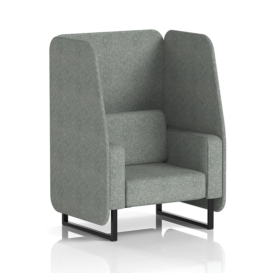 Brixworth Open Booth in Single Tone - 1 Seater