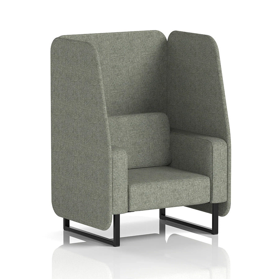 Brixworth Open Booth in Single Tone - 1 Seater